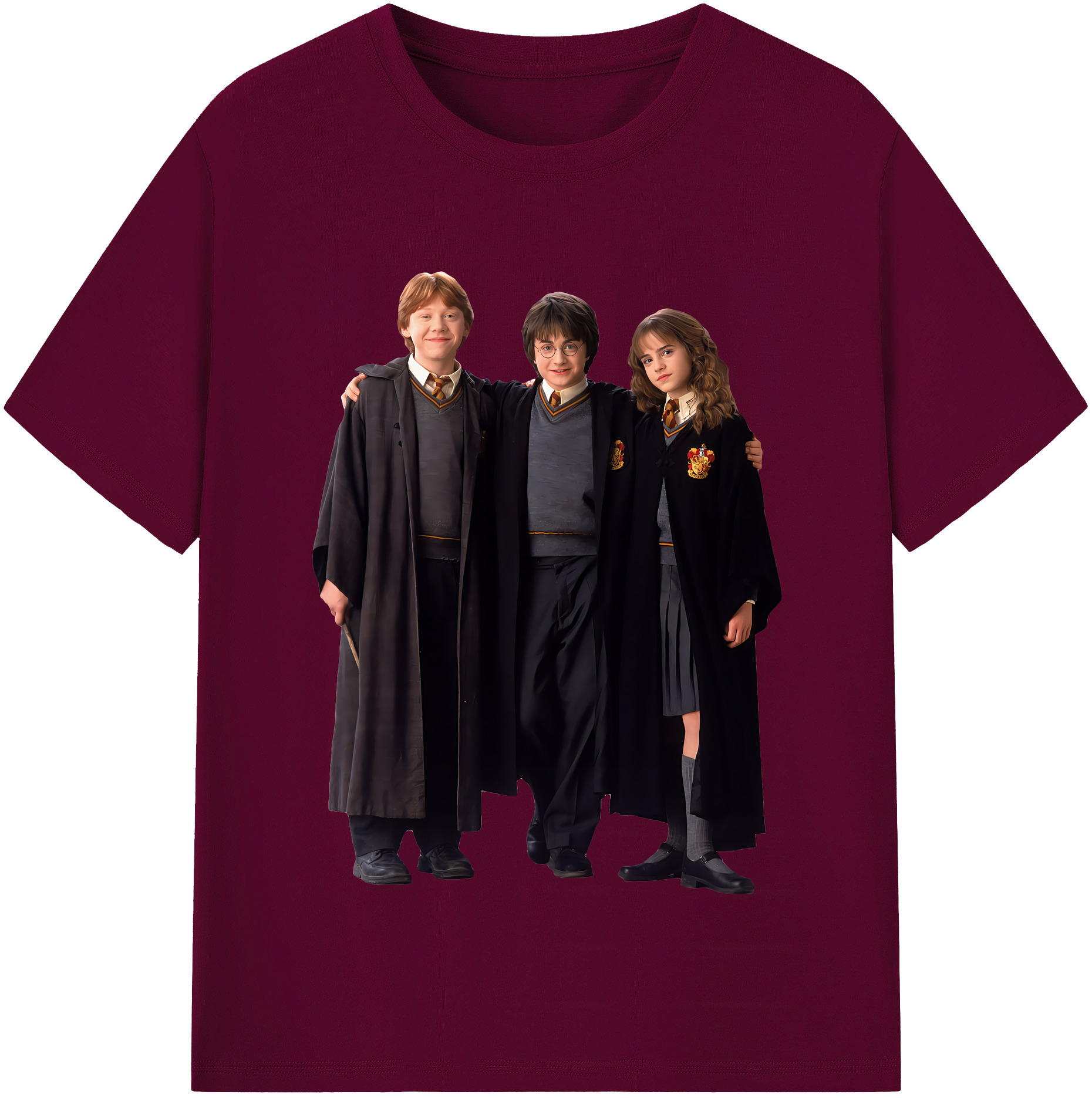 （画像用） Harry Potter ハリー・ポッターシリーズ レディースカジュアルプリントTシャツ（綿100％）